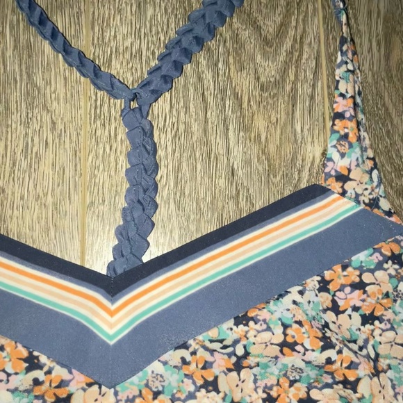 LC Lauren Conrad floral tank blouse - Picture 4 of 4